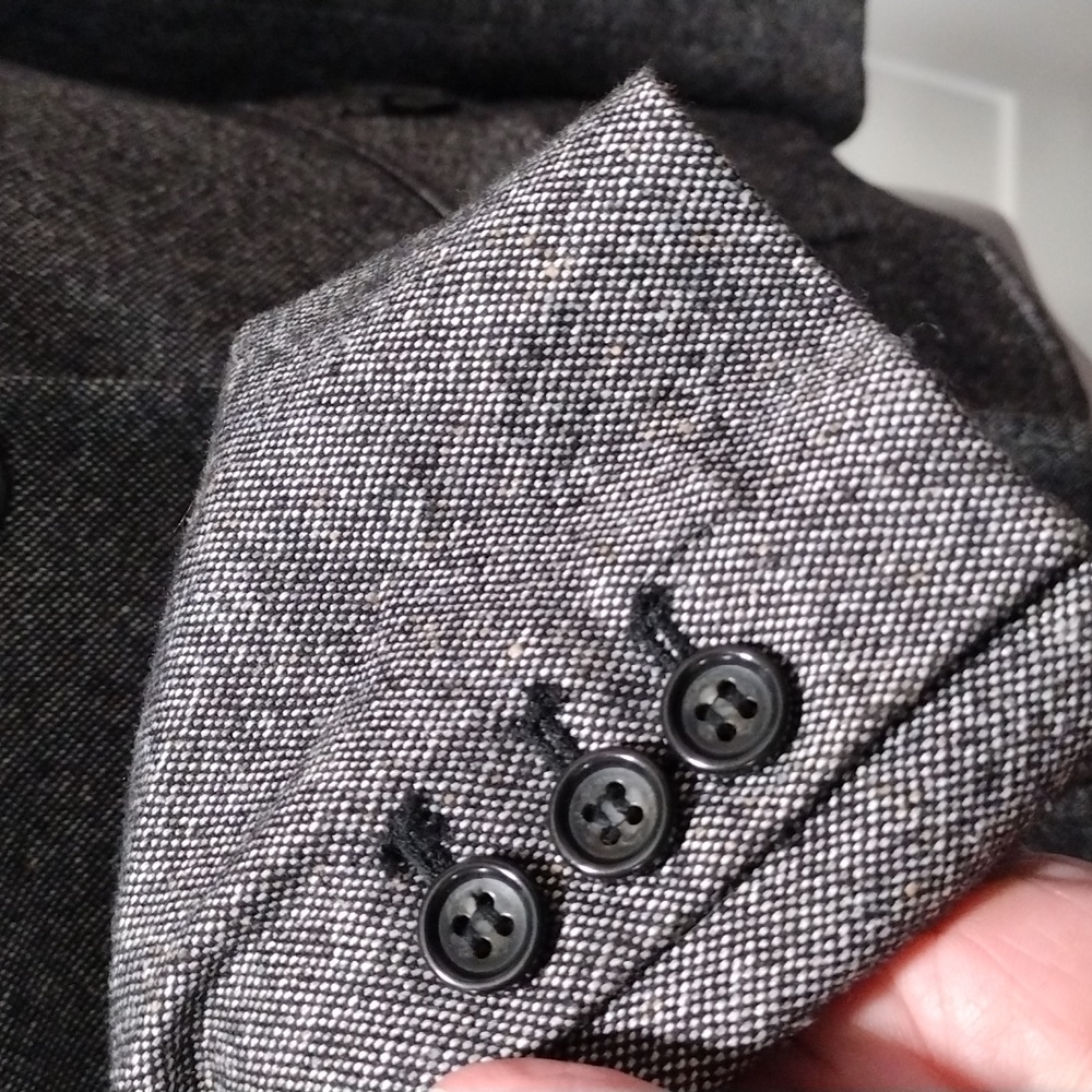 Talbots Gray Blazer With Tiny Traces Of Brown. Si… - image 8